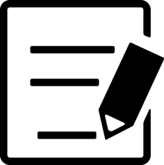 Pencil Writing On Paper Svg Line Art, Free Vectors File